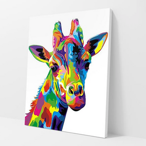 Pop Art Giraffe ™ - diyartbyyou